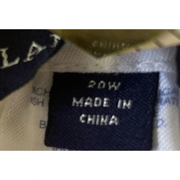 Lands End Elastic Waist Modern Casual Pants 20W Plus Sz White w Pockets I106 - Picture 4 of 5